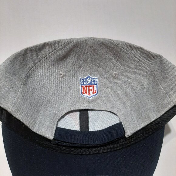NFL Houston Texans adjustable Gray And Black Bull Front Logo hat new - Picture 2 of 4